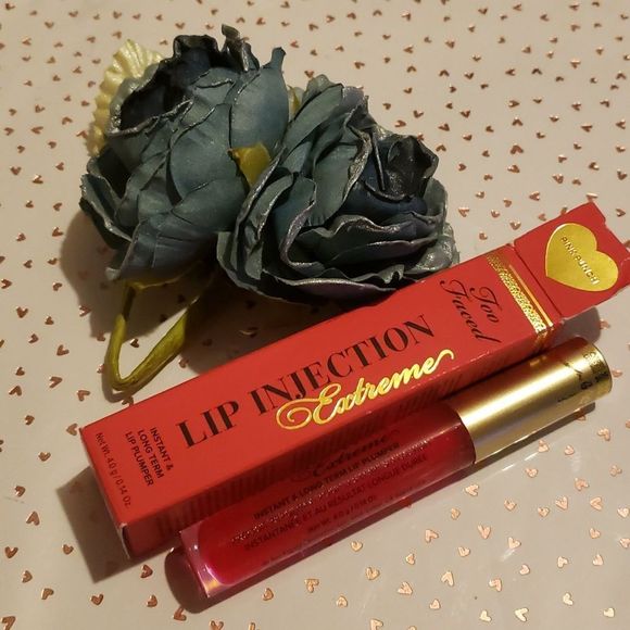 🌟🧚‍♀️PINK PUNCH Too Faced Lip Injection Extreme NWT - Picture 5 of 6